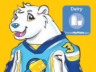Illustration of Colby the polar bear
