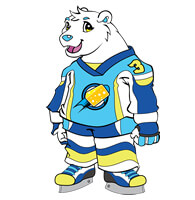 Illustration of Kids Crew character Colby the Polar bear