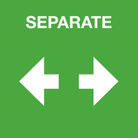 Separate Food Safety Icon