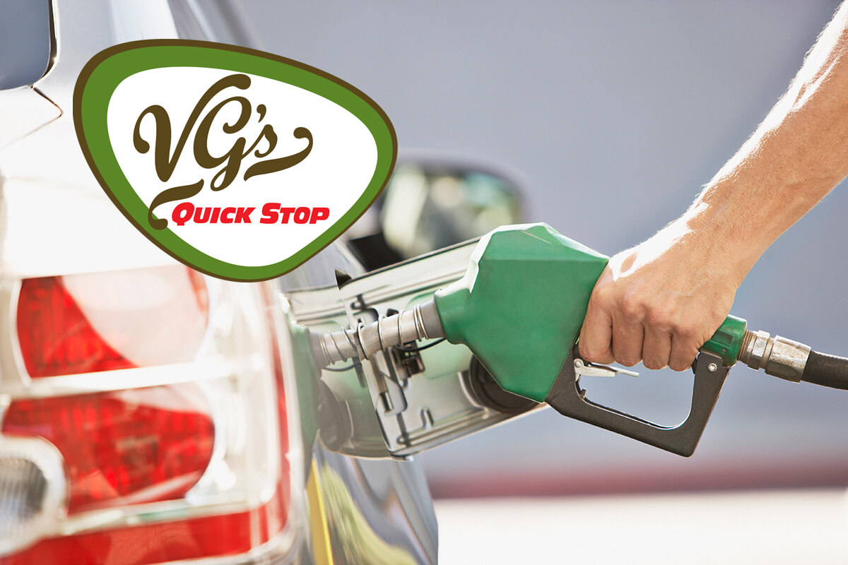 Putting gas in a car